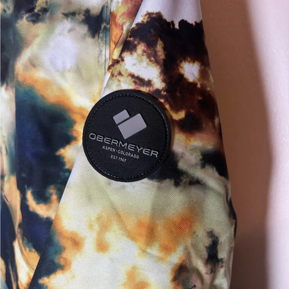Obermeyer Gage Jacket Boys/Teens XLarge Amber Cloud NWT Waterproof 10K - Picture 3 of 15